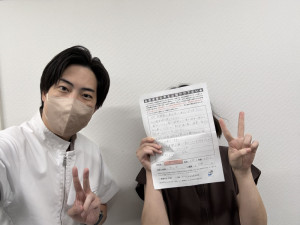 股関節痛で来院された方